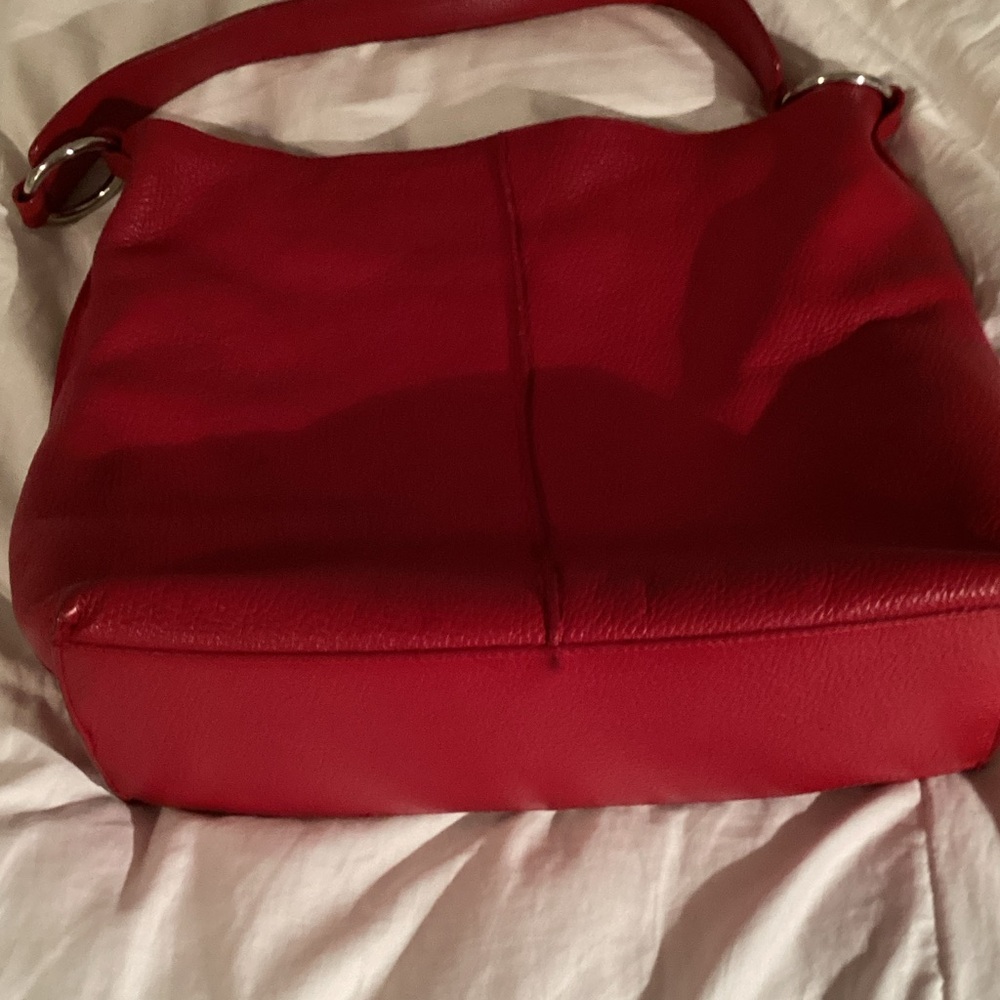 Furla Vibrant Red Leather Shoulder Bag